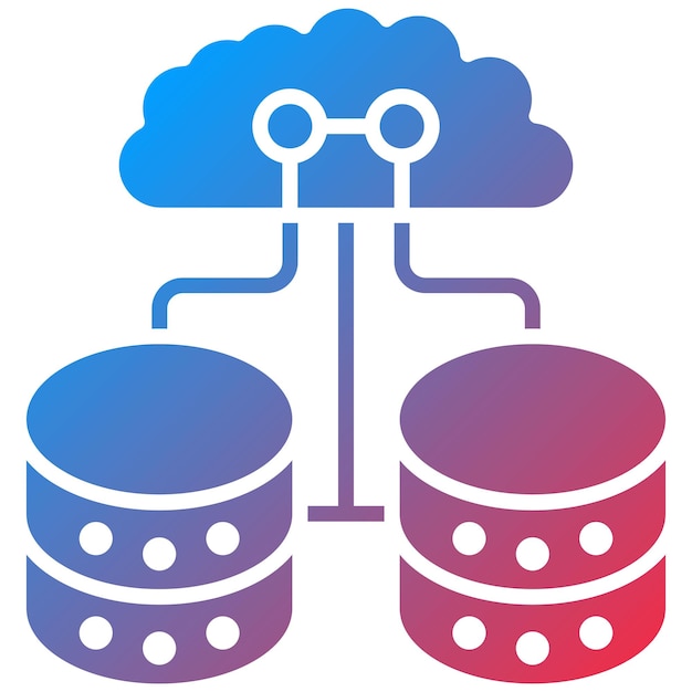 Vector big data icon vector image can be used for fintech