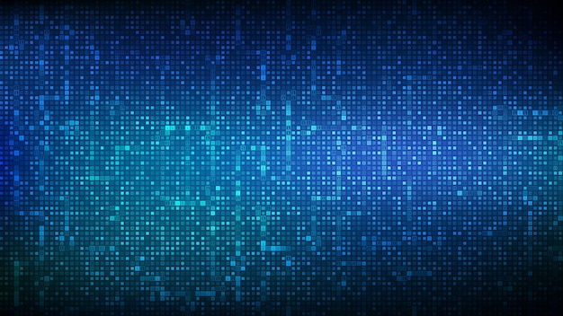 Vector binary code background. digital binary data and streaming digital code background.