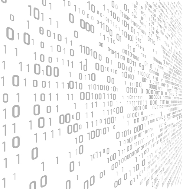 binary number or code abstract background reflecting virus cyber world networking programming