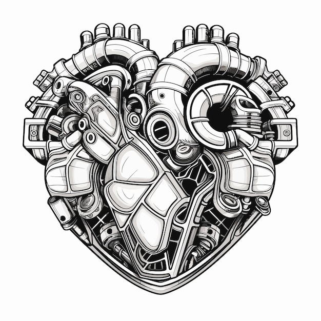 Vector bionic heart