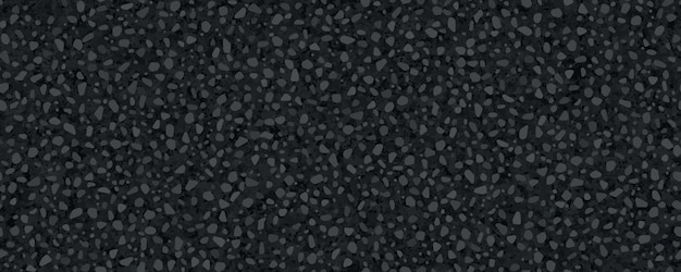 Vector black abstract tarmac seamless texture top view