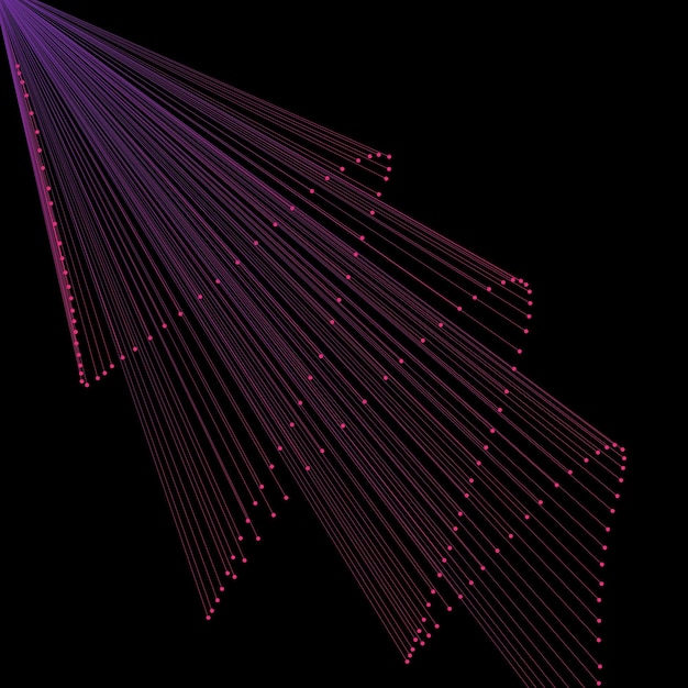 Vector black background elegant