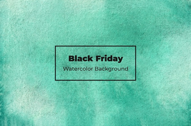 Vector black friday watercolor background