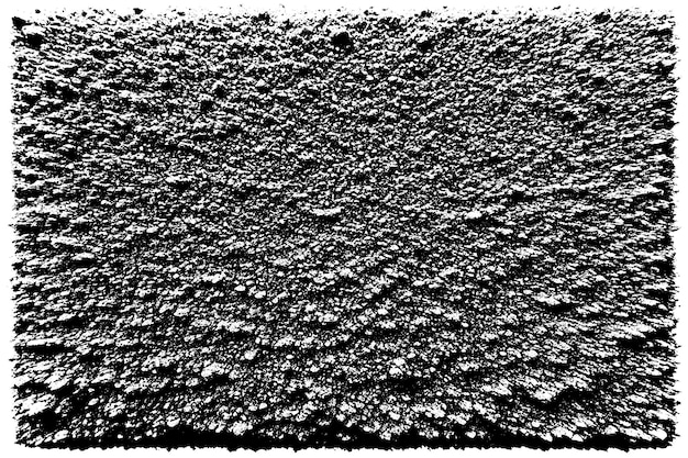 Vector black overlay monochrome grungy sandy texture on white background vector image background texture