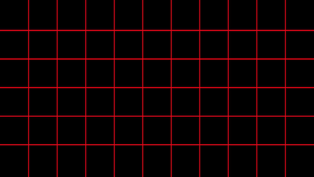 Vector black and red grid pattern background