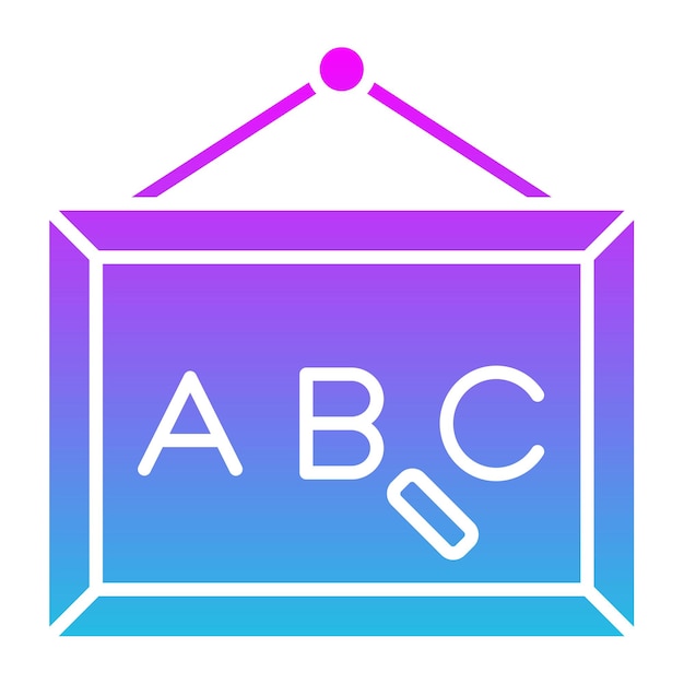 Vector blackboard icon