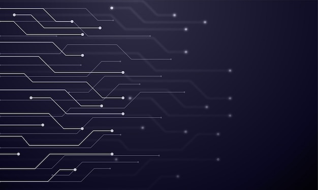 Vector blockchain network concept , distributed ledger, computer connection technology.