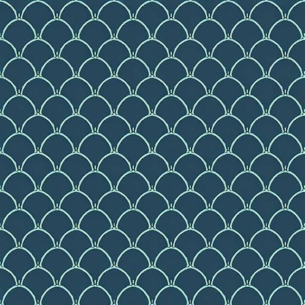 Vector a blue background with circles and dots