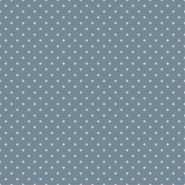 Vector a blue background with white polka dots