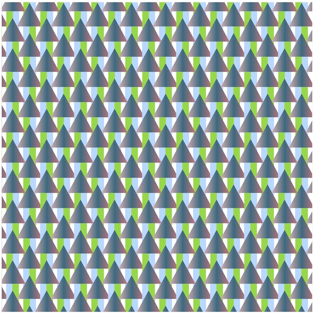 Vector a blue and green pattern of triangles colorful abstract seamless geometric pattern triangular art