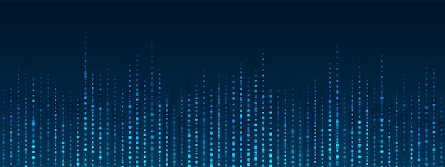 Vector blue neon glowing connect lines and dots abstract background