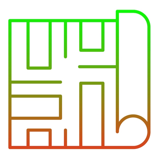 Vector blueprint icon