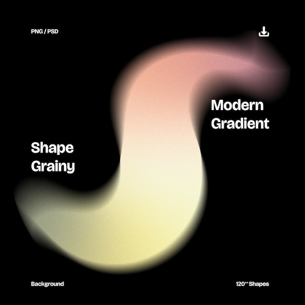 Vector blurred background noise texture holo gradient shape grainy ornament element