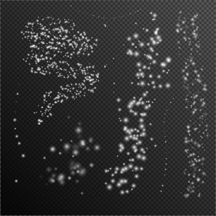 Bokeh Effect Isolated Vector Set