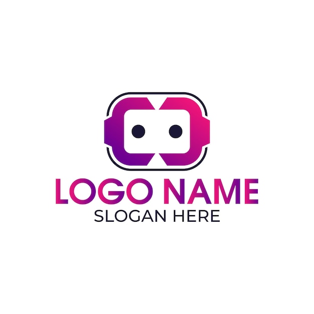 Vector bot logo design
