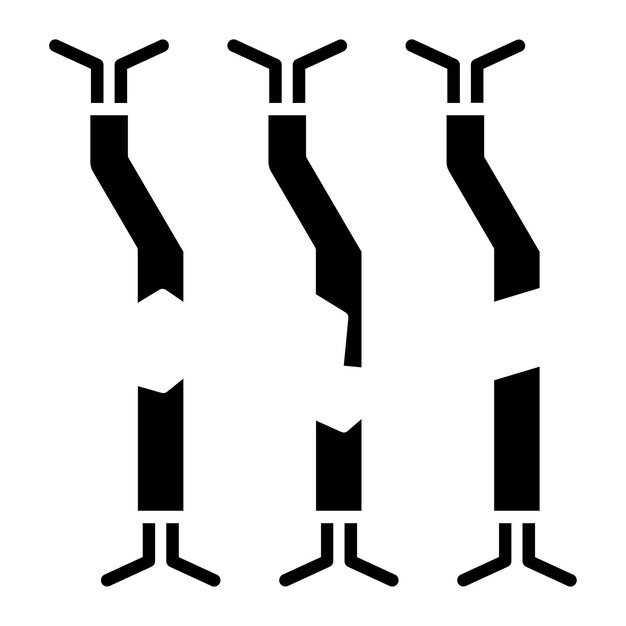 Vector broken cable vector illustration style