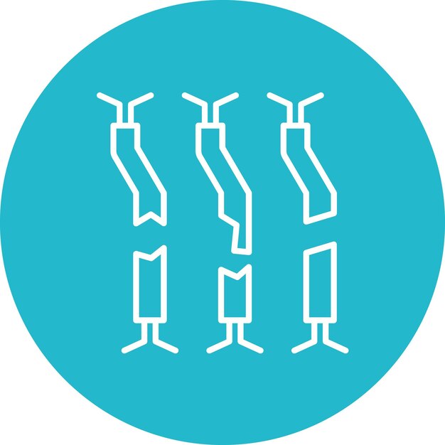 Vector broken cable vector illustration style