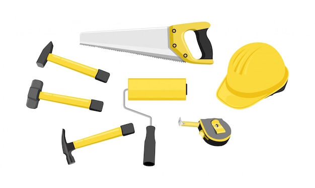 Vector building tool. vector illustration