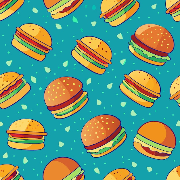 burger pattern