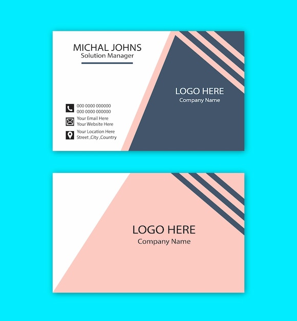 business card design