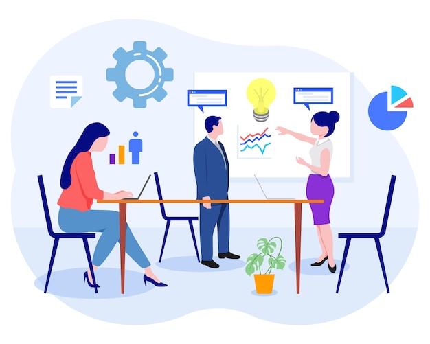 Vector business goal