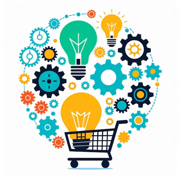 Vector business and marketing concept