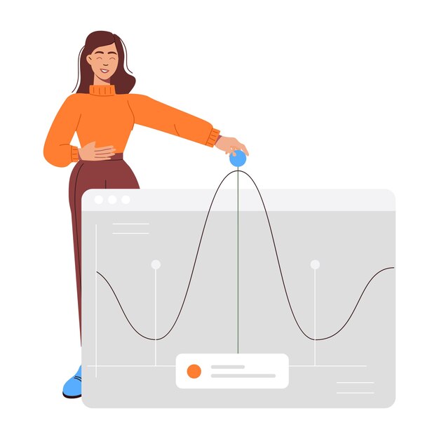 Vector businessmen and managers flat illustrations