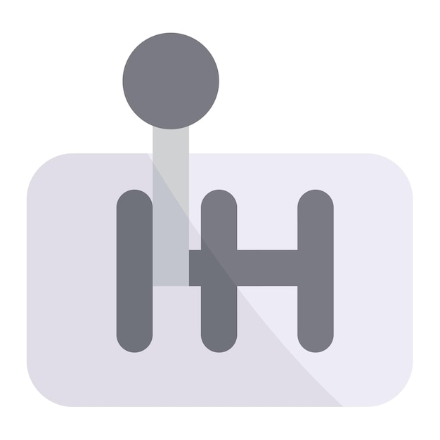 Vector car shift vector illustration