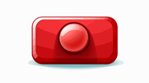 Vector cartoon vector illustration of decrease volume button