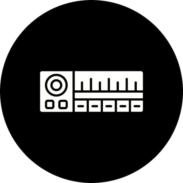 Vector cd player icon