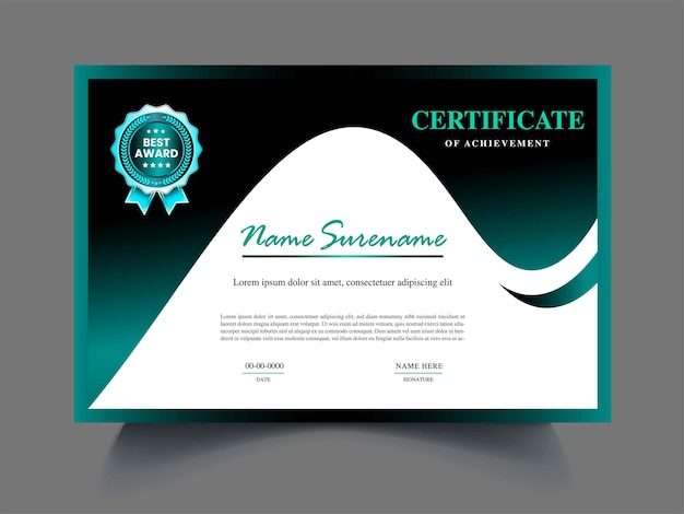 Vector cerficate design