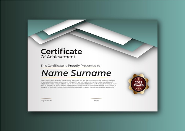 Vector certificate