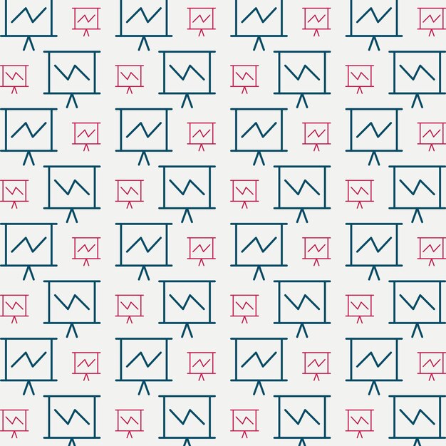 Vector chart beautiful wallpaper seamless repeating pattern vector illustrator background
