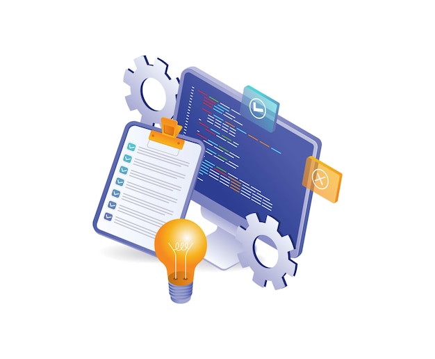 Vector checklist ideas for language analyst programming