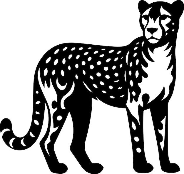 Vector chetta vector silhouette 1