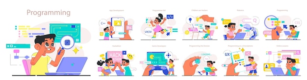 Vector children do programming set computer science ai game technologies