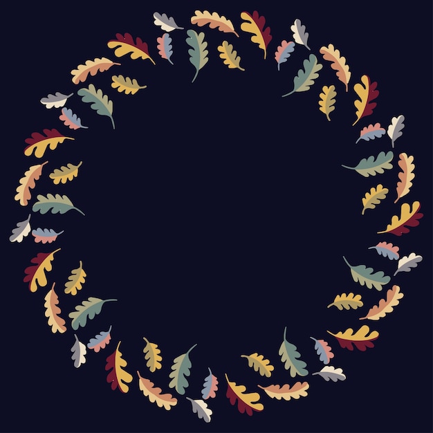 Vector christmas wreath design vector.