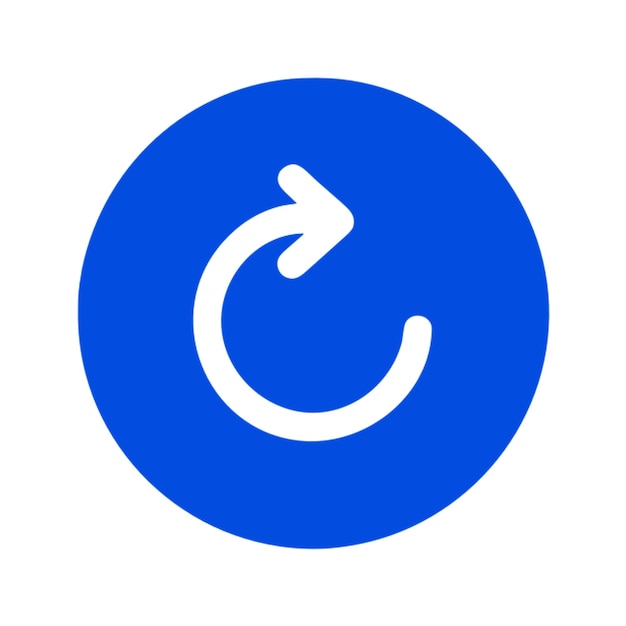 Vector circular arrow icon