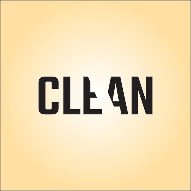 Vector clean logo