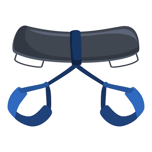 Vector climbing harness protecting climbers during ascent on rock face