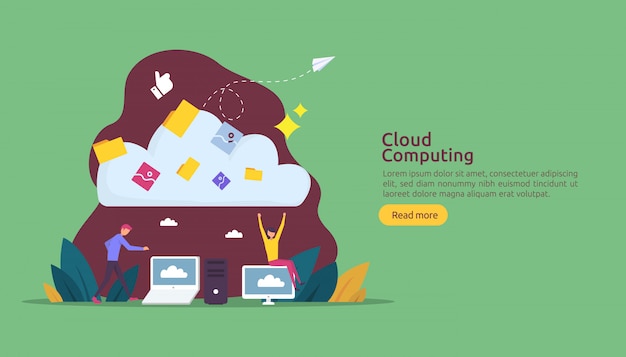 Vector cloud data computing