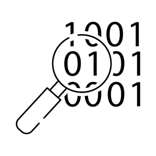 Vector code icon in trendy flat style isolated coding and programming line icon code symbol for your web site design logo app ui vector illustration eps10