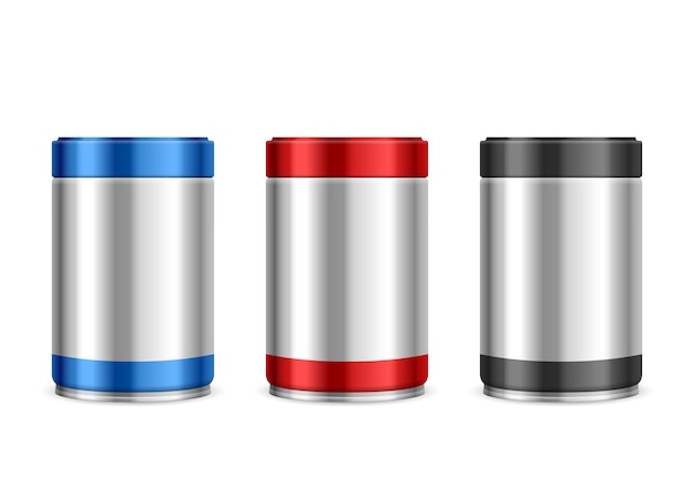 Vector coffee canisters