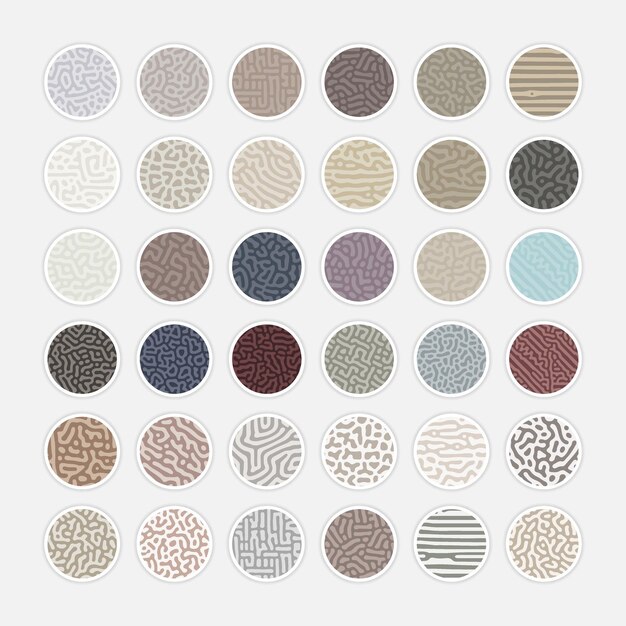 Vector collection of abstract turing cover stroy instagram