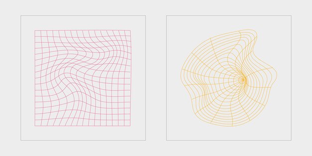 Vector collection of y2k elements large set of retro objects for design cyberpunk elements