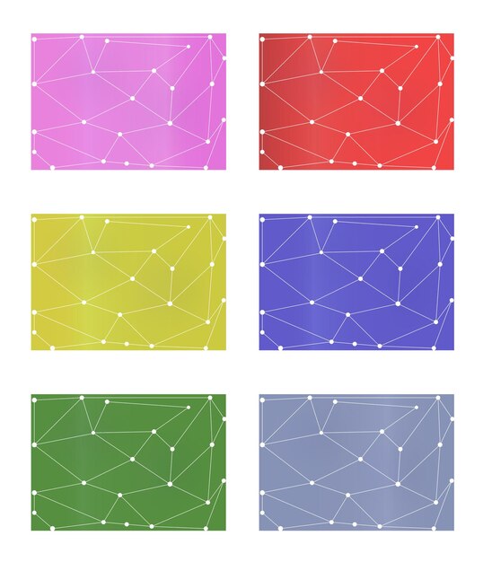 Vector colorful abstract gradient background