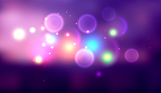 Vector colorful backdrop. vector festive background with bokeh. elegant decoration