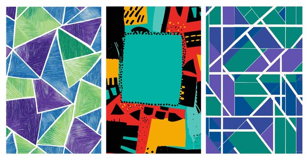 Vector colorful background design and jersey background