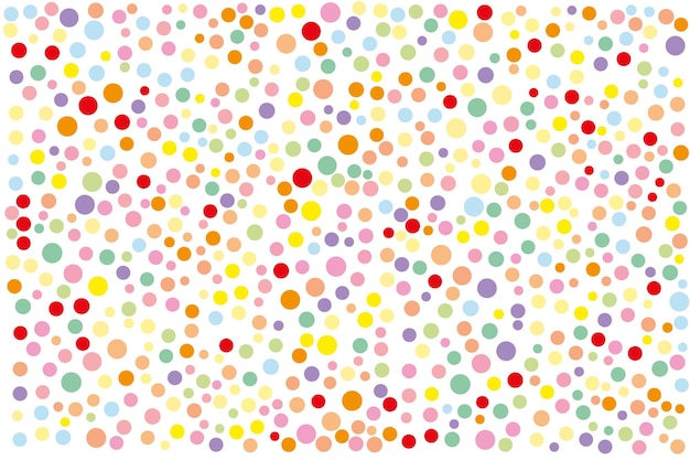 Vector colorful dot background multicolored background