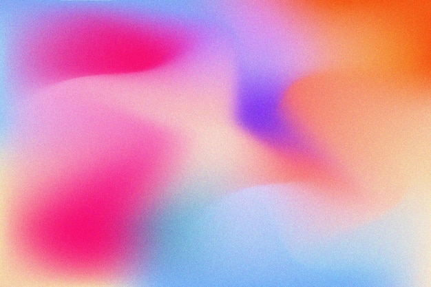 Vector colorful gradient grainy background